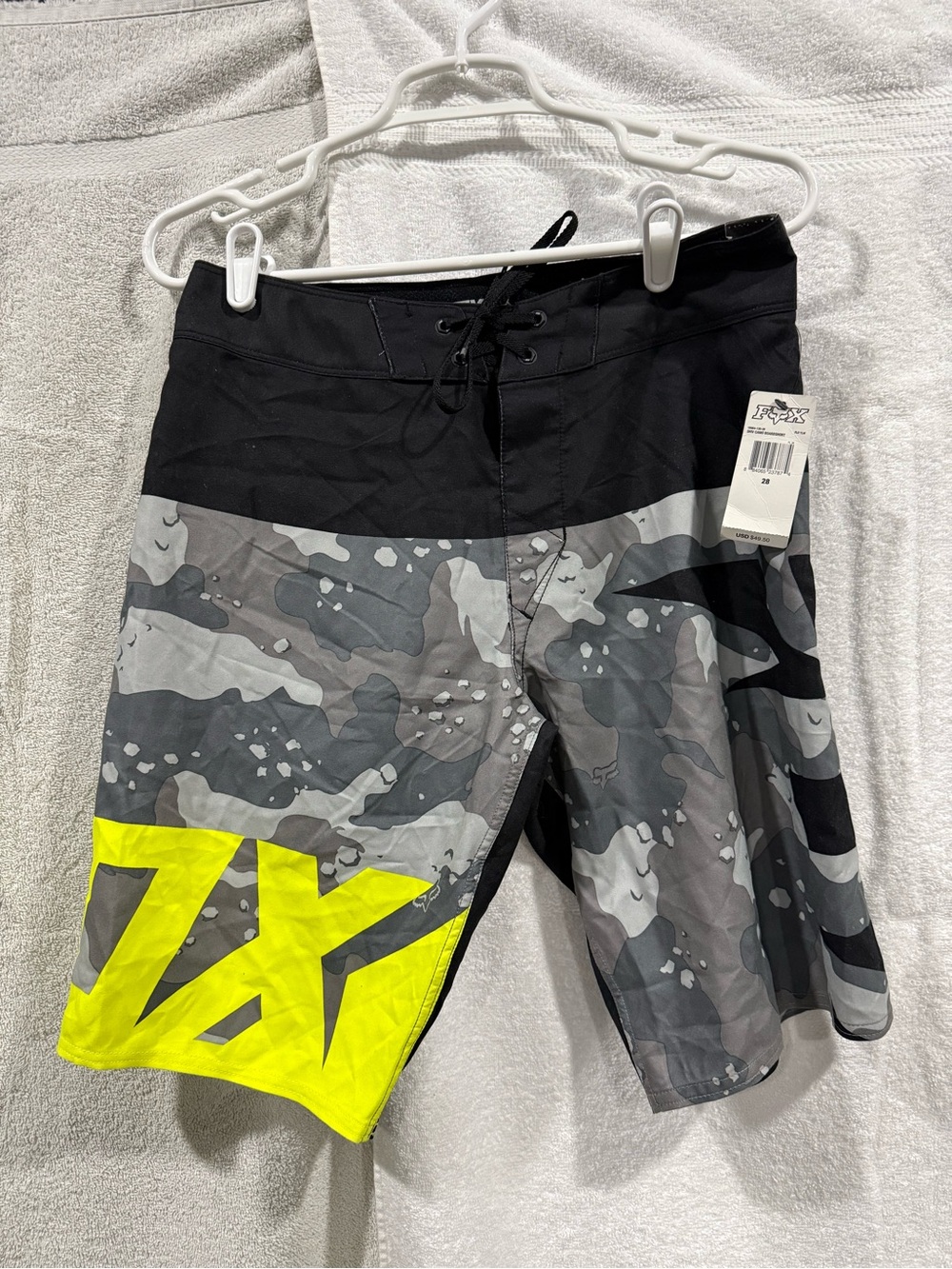 Fox Racing boardshorts- new with tags